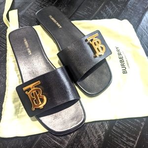 Burberry Philippa Slide Sandal Size 38.5